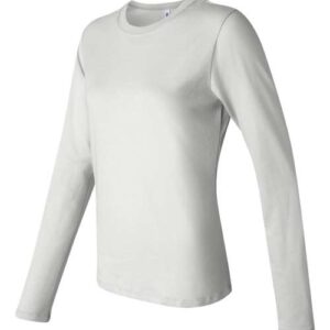 Long Sleeve Premium Cotton Womens T-Shirt